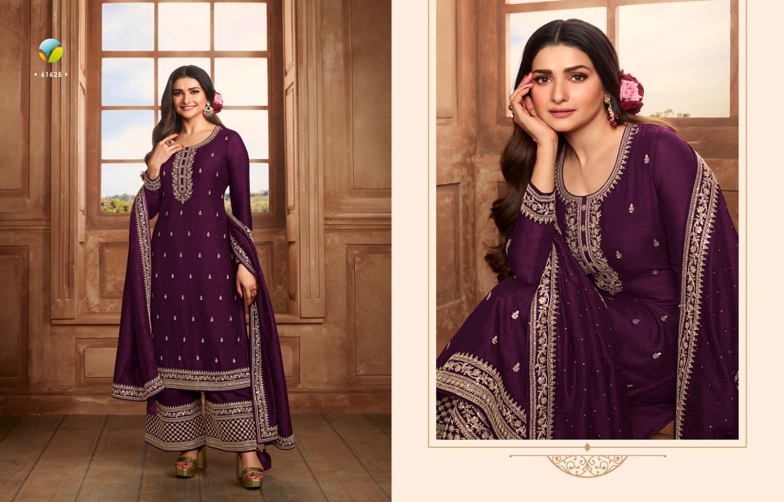 Vinay Kaseesh Shaheen 3 fancy Festive Wear Heavy Georgette Designer Salwar Suits Collection